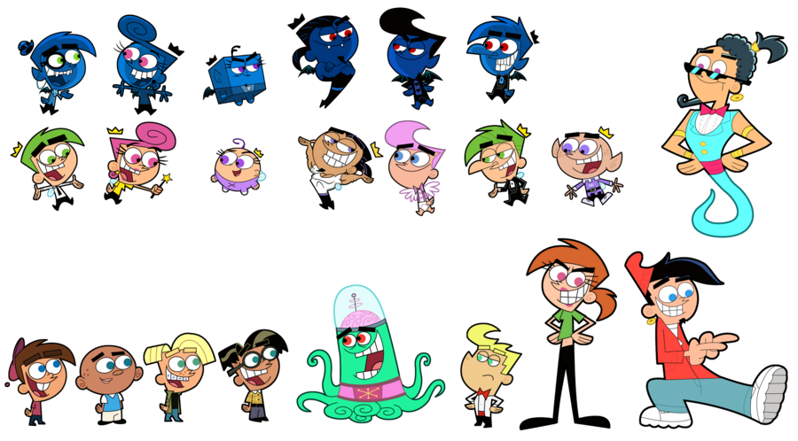 image fairly oddparents characters by fairlyoddfan d4241wa png