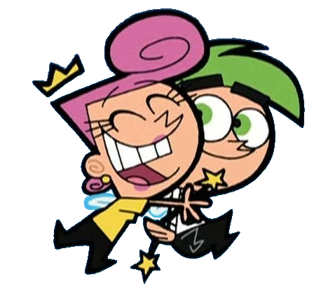 Image - Wanda Hugging Cosmo.png | Fairly Odd Parents Wiki | FANDOM ...