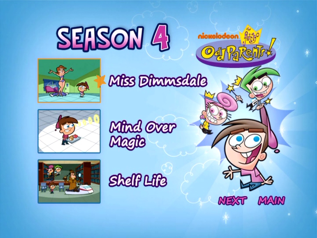 The Fairly OddParents Season 4 DVD Fairly Odd Parents Wiki FANDOM