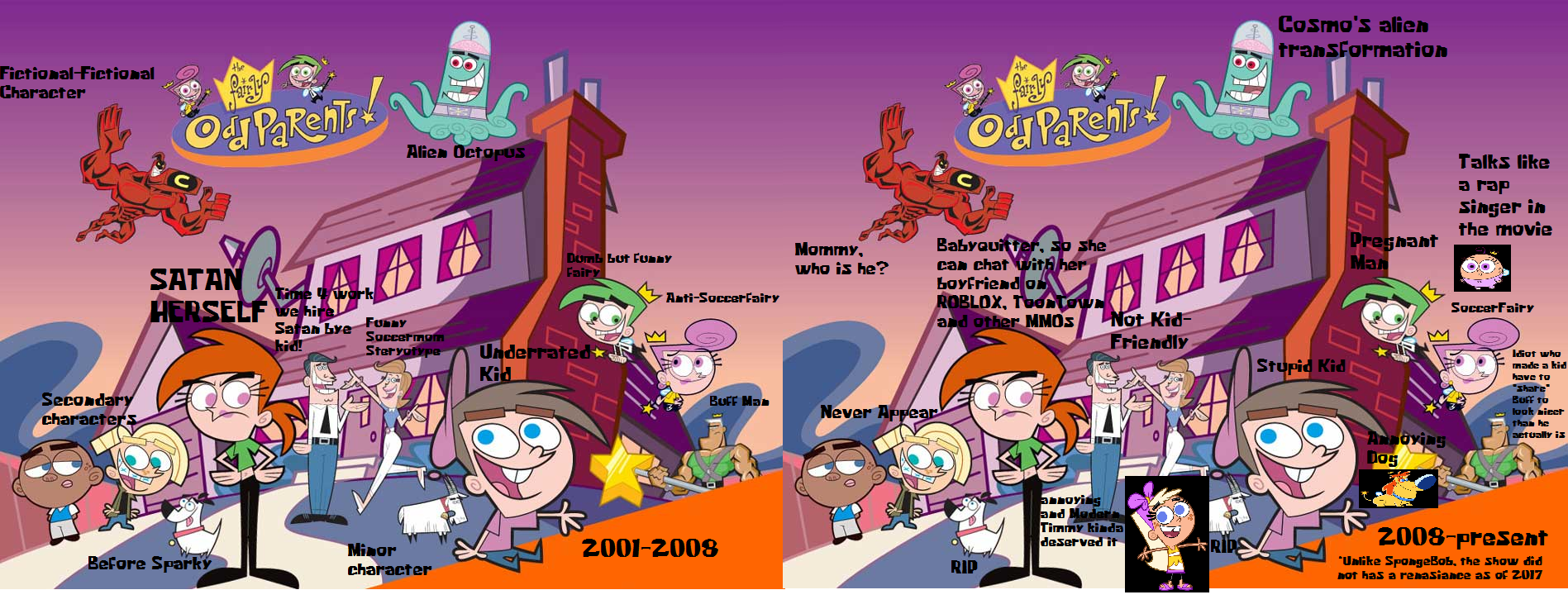 User Blog Maddox121 Then And Now Fairly Odd Parents Fairly Odd