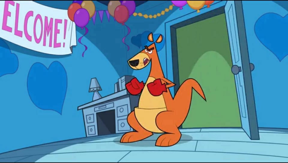 punchy the boxing kangaroo fairly odd parents wiki fandom