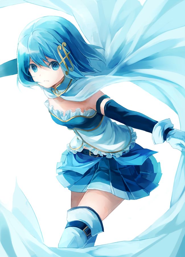 Good Anime Anime Girl Characters With Blue Hair