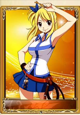 Fairy Tail Lucy Cards