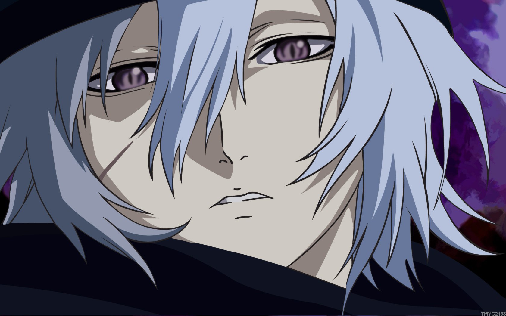 Image White Hair Purple Eyes Anime Boyjpg Fairy Tail Battle