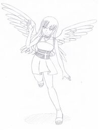 Freya lockhart line art