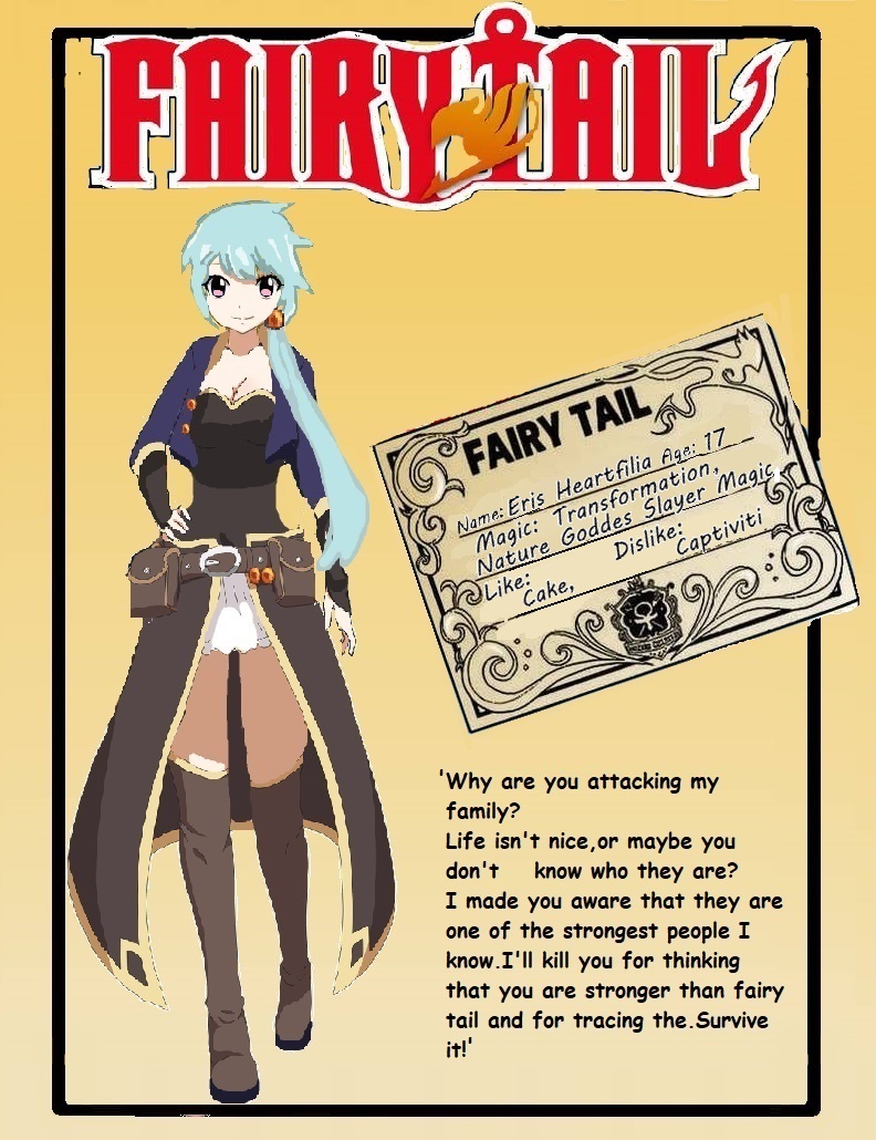 Eris Heartfilia Fairy Tail Oc Wiki Fandom
