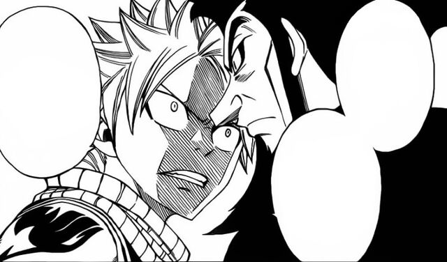 Fichier:Natsu peu voire pas intimidé par le grade d'arcadios.jpg
