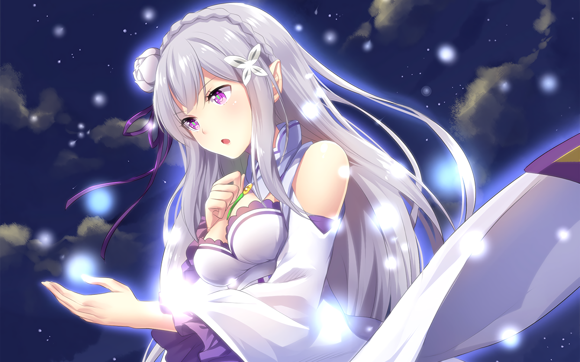 emilia re zero background (1182025) hd wallpaper on rezero emilia wallpapers