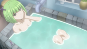 Brandish apparait dans la salle de bain de Lucy