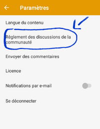 Tuto Discussions Paramètres 2