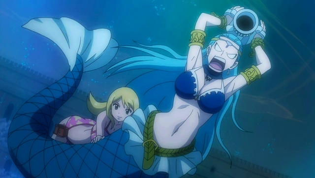 Fichier:Lucy invoque Aquarius lors de la Bataille Navale.png