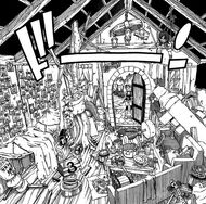 Lucy découvre la maison de Natsu