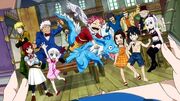 Photo souvenir de Fairy Tail