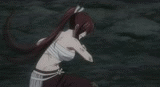 Erza achève Kyôka