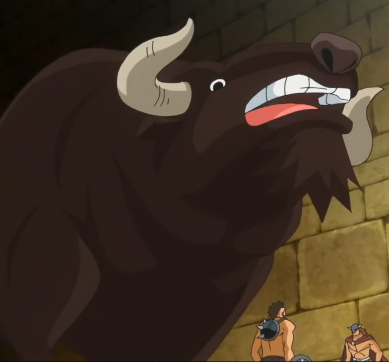 Image result for anime bull