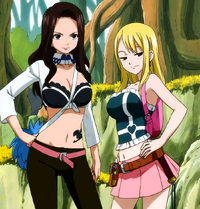 Cana and Lucy after first trial