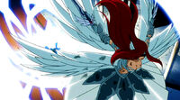 Erza defeats Aria