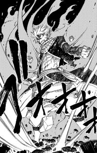 Natsu in Fire Dragon King Mode