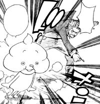 Shiganawa invocando a Plue