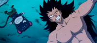 Gajeel and Lily look at the stars