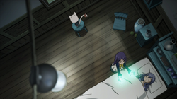 Wendy y Charles cuidando de Juvia