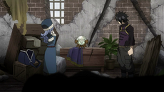 Gray y Juvia se reportan a Makarov