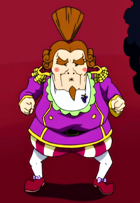 Count Balsamico's appearance