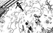 Natsu y Gray Enfrentan a Marin Hollow