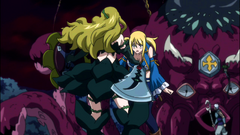 Imitatia golpea a Lucy.