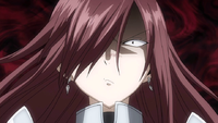 Erza after the punch