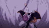Fire Dragon King's Demolotion Fist againt Ikusa-Tsunagi