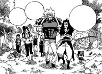 Team B on their way to Laxus