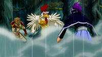 Bickslow vs. Kawazu and Yomazu