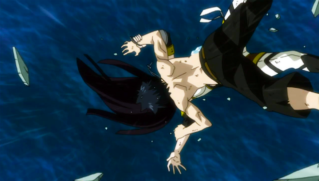 File:Gray and Ultear falling off a cliff.png