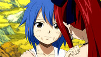 Levy tells Erza about the GH