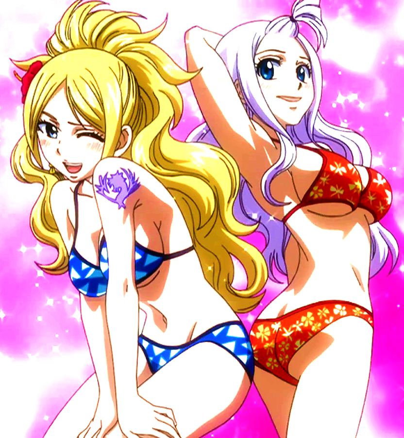 Image Jenny And Mira Bikini Png Fairy Tail Wiki Fandom Powered By Wikia