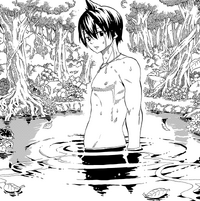 Zeref in the pond