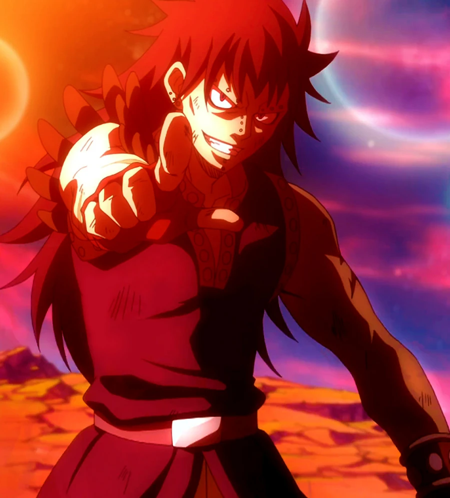 Image - Gajeel pointing at Lily.JPG | Fairy Tail Wiki | FANDOM powered