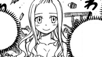 Mirajane watches the brawl