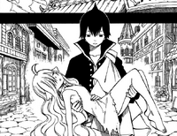 Zeref carrega Mavis