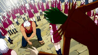 Elfman surrounded by Lisanna's clones