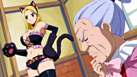 Hilda and Lucy talking