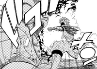 Natsu defeats Neinhart