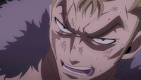 Laxus fights on