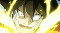 Laxus' Raikô Red Lightning