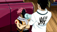 Kageyama Stars to slap Natsu around