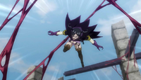 Minerva charges at Erza