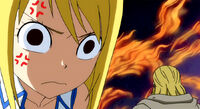 Lucy's reaction to her father's sense of money