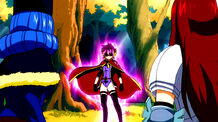 Juvia and Erza met Meredy
