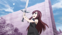 Erza's weakened Magic